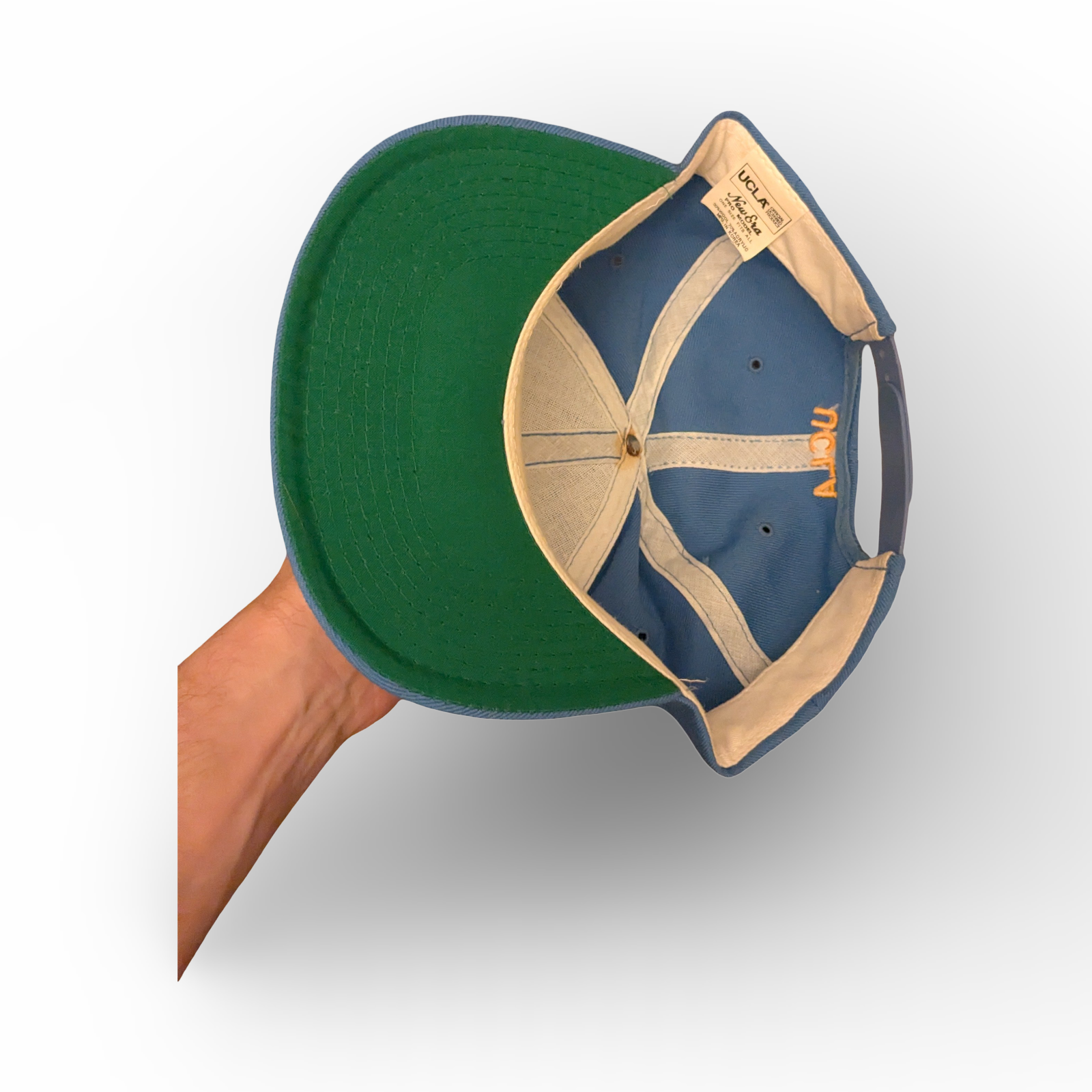 Casquette New Era UCLA california Los Angeles university NCAA vintage dupont visor – Image 3