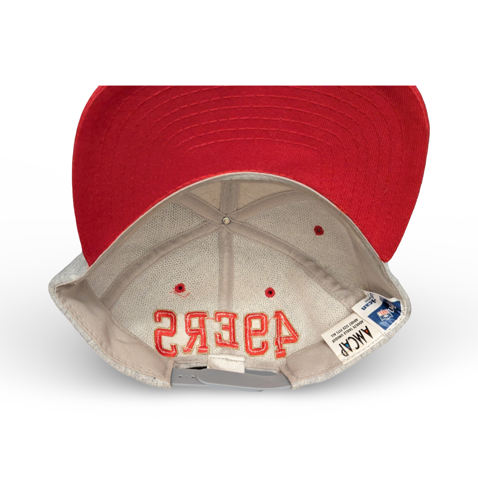 Casquette AmCap San Francisco 49ers Team NFL vintage football american sportswear – Image 3