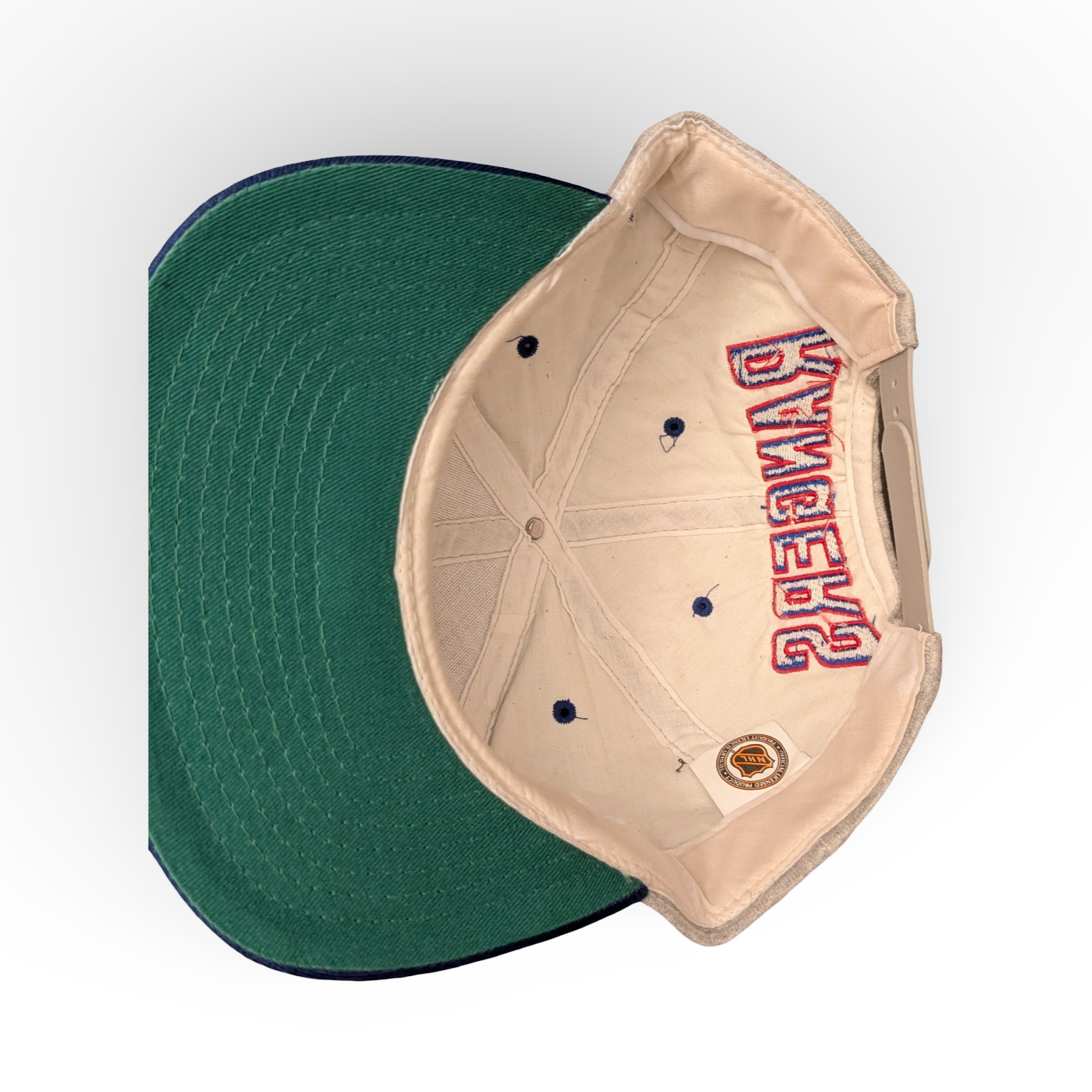 Casquette New York Rangers NHL vintage Hockey american sportswear – Image 3