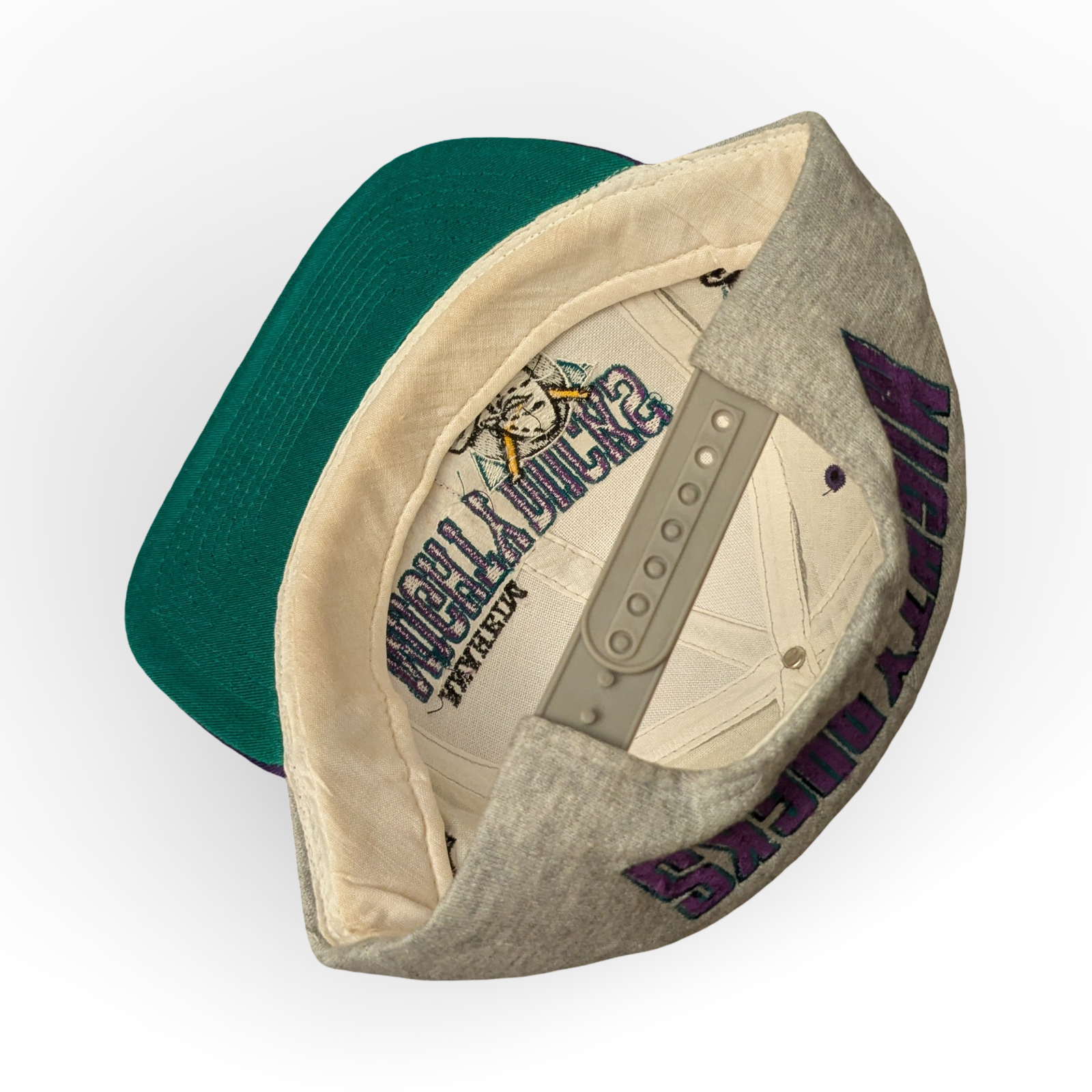 Casquette Anaheim Mighty Ducks NHL vintage Hockey american sportswear disney – Image 4