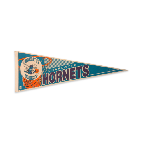 Fanion Wincraft Charlotte Hornets NBA Basketball vintage Pennant USA