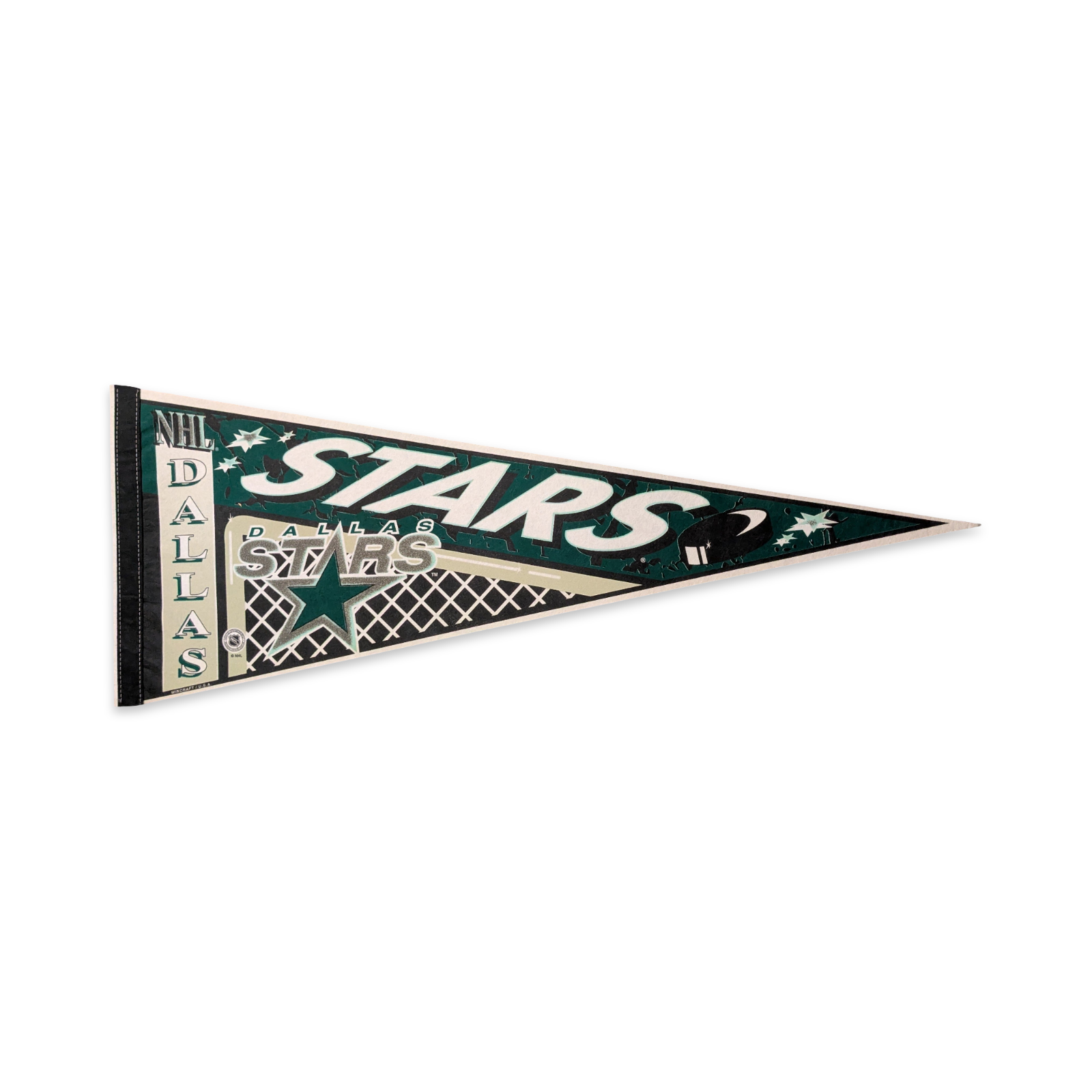 Fanion Wincraft Dallas Stars NHL hockey vintage Pennant Made in USA
