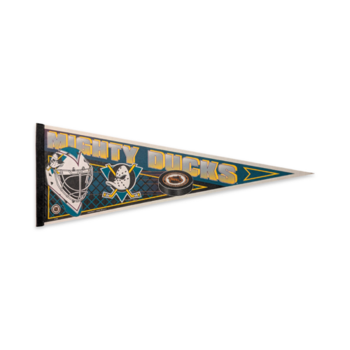 Fanion Wincraft Anaheim Mighty Ducks NHL hockey vintage Pennant Made in USA Helmet
