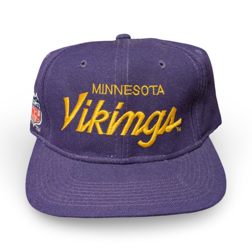Casquette Sports Specialties Minnesota Vikings script NFL Football vintage