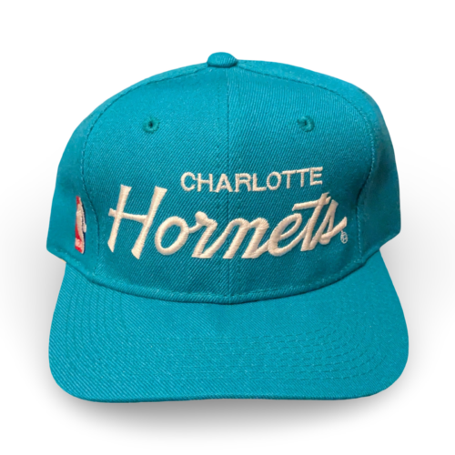 Casquette Sports Specialties Draft 1992 Charlotte Hornets NBA vintage script Wool The pro