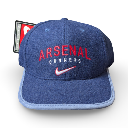 Casquette 1998/99 Nike Arsenal FC Wool Leather Vintage football england